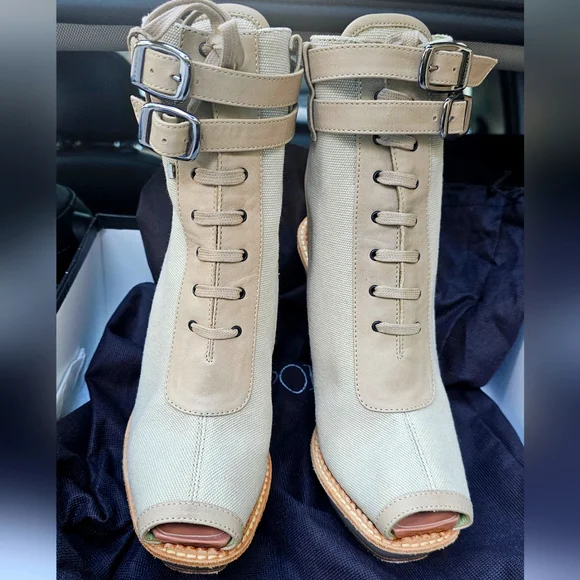 SPORTMAX - Quiz Ankle Bootie - 38 - Picture 3 of 8